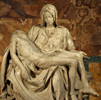 Pieta (Mary holding Jesus' body)